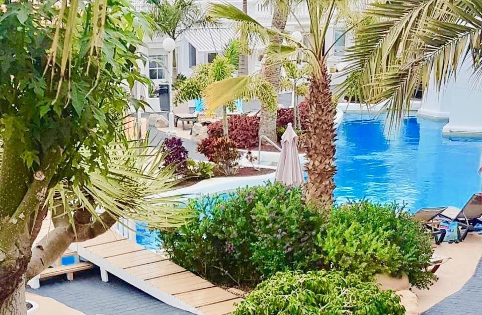 Amazing Beachfront, Pool And Terrace Costa Adeje (Tenerife) Exterior photo